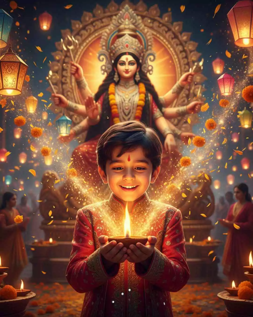 Navratri Prompts for Gemini Boy, Navratri AI Prompts, Gemini AI Navratri Images, Navratri Boy Portrait Prompts, Durga Puja AI Images, Navratri Festival AI Art, Gemini Prompt Ideas for Boy, Navratri Garba Boy Prompts, Hyperrealistic Navratri Boy Images, Navratri AI Photo Generator, Durga Maa AI Portrait Prompts, Navratri Creative Prompts for Boys, Navratri Dandiya Boy Images, Cinematic Navratri AI Prompts, Gemini Festival Prompt for Boy