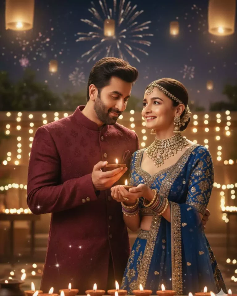 Diwali Ai image Prompt for Couple