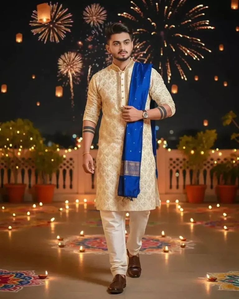 Gemini AI Photo Prompt Copy Paste Trending Boy Diwali