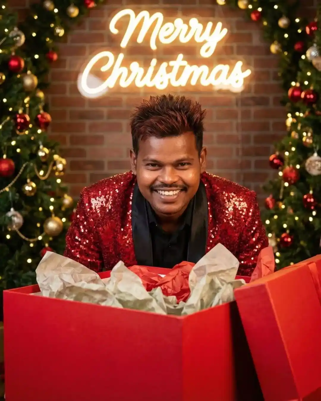 Gemini AI Christmas Photo Prompt for Boys